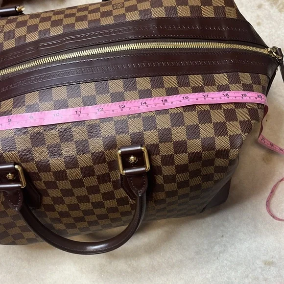 LOUIS VUITTON DAMIER EBENE TRAVELLER BAG - Picture 7 of 12
